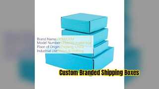 Cajas de cartón corrugado impresas personalizadas para su marca