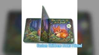 Servicios personalizados de impresión de libros de tapa dura para niños