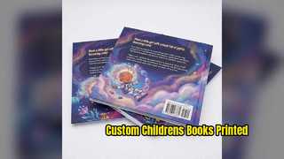 Servicios personalizados de impresión de libros de tapa dura para niños