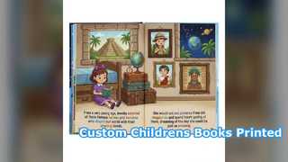 Servicios personalizados de impresión de libros de tapa dura para niños