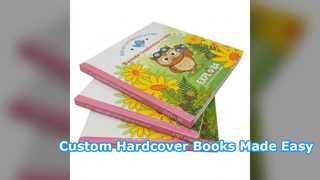 Servicios personalizados de impresión de libros de tapa dura para niños