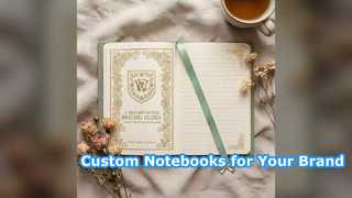 Cuadernos de tapa dura premium personalizados para su empresa