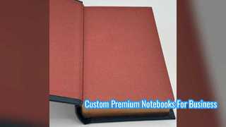 Cuadernos de tapa dura premium personalizados para su empresa