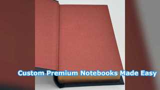 Cuadernos de tapa dura premium personalizados para su empresa