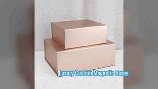 Cajas de regalo magnéticas personalizadas de lujo para su marca