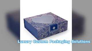 Cajas de regalo rígidas personalizadas de lujo para envases de cuidado de la piel