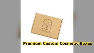 Cajas de regalo cosméticas impresas personalizadas para su marca