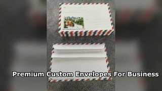 Sobres de papel de lujo personalizados para empresas y regalos