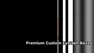 Cajas de pestañas impresas personalizadas Soluciones de embalaje premium