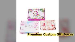 Cajas de regalo cosméticas automontables personalizadas para su marca