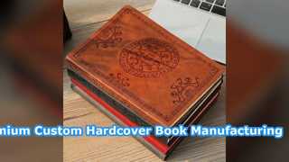 Servicios premium de fabricación de libros de tapa dura personalizados