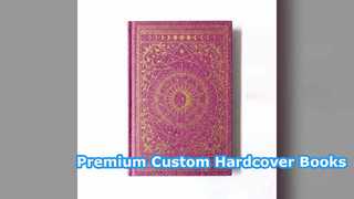 Servicios premium de fabricación de libros de tapa dura personalizados