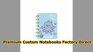 Fabricación de cuadernos de espiral personalizados premium B2B