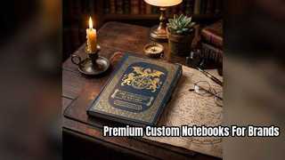 Cuadernos de tapa dura premium personalizados para su empresa