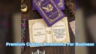 Cuadernos de tapa dura premium personalizados para su empresa