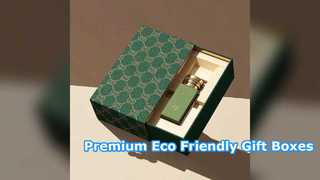 Cajas de regalo de lujo personalizadas con cajones, embalaje ecológico