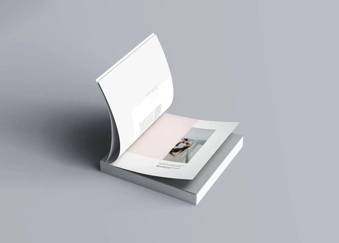Servicios de impresión de revistas a medida en tapa dura Servicio de impresión de libros en offset perfecto 1